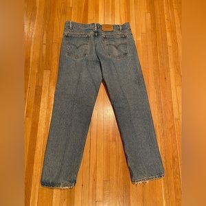 Levi Strauss relaxed fit straight leg vintage jeans